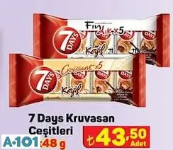 7 DAYS ÇİKOLATALI KRUVASAN 7 DAYS ÇİKOLATALI KRUVASAN